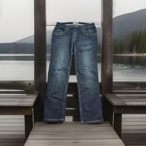 Mountain Khakis Jeans Classic Fit Mens 40x34 Actual 37x33.5 Blue Straight Denim
